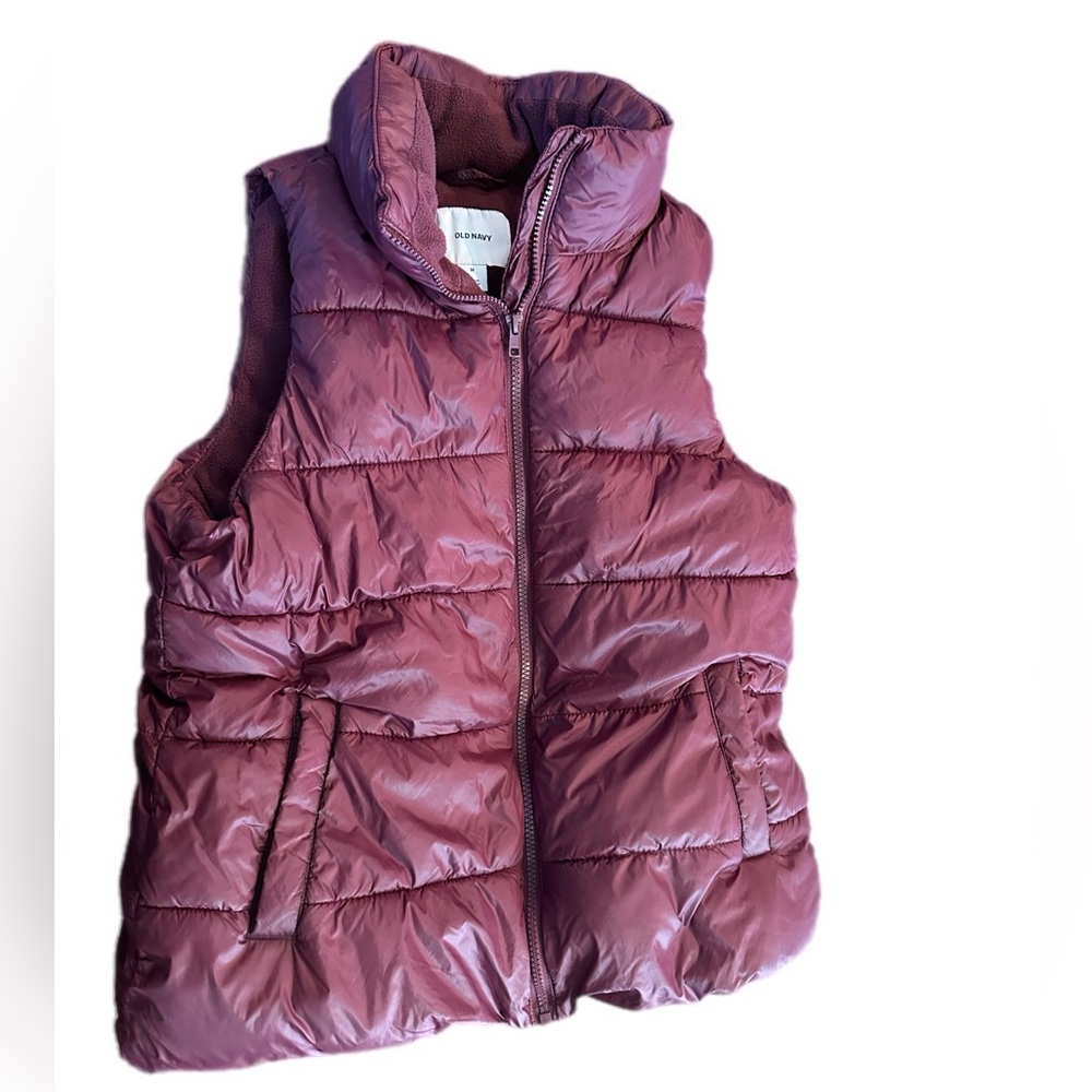 Old Navy Burgandy Vest